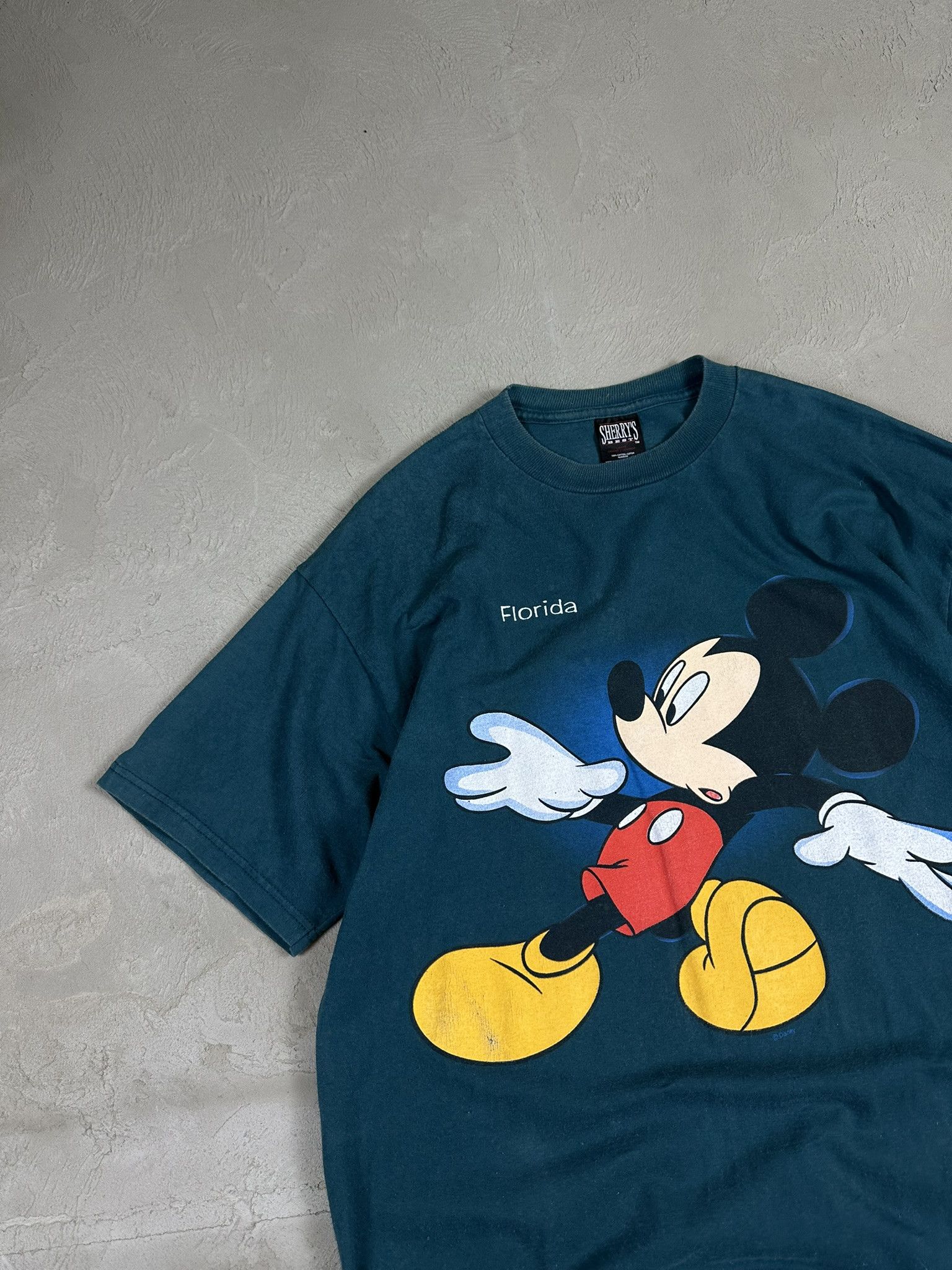 Disney 90s Vintage Mickey Mouse Florida Disney T-shirt Size US XL / EU 56 / 4 - 6 Thumbnail