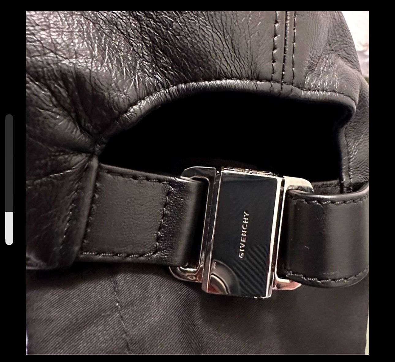 Givenchy 🔥AMAZING🔥 Givenchy Leather Cap w/Horns Size ONE SIZE - 8 Thumbnail
