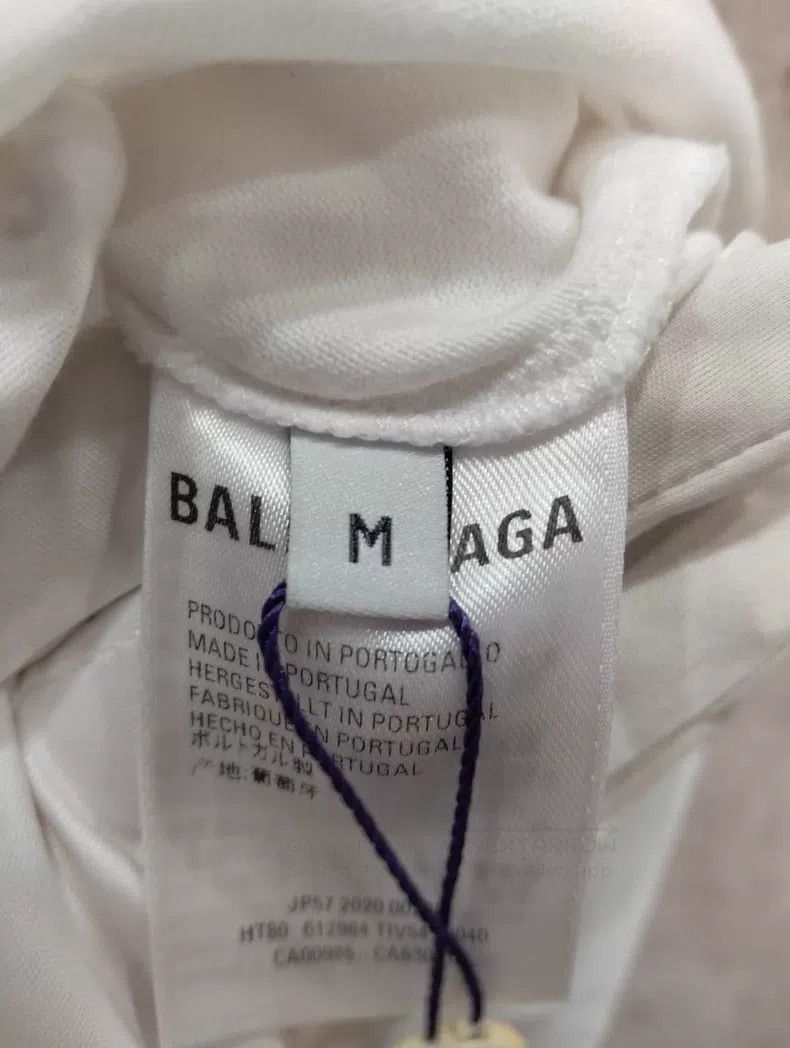 Balenciaga Balenciaga Ladies letter Logo print round neck short-sleev Size M / US 6-8 / IT 42-44 - 5 Thumbnail