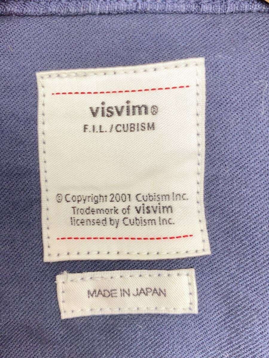 Visvim Blue Cotton Long Sleeve Shirt Size US S / EU 44-46 / 1 - 5 Thumbnail