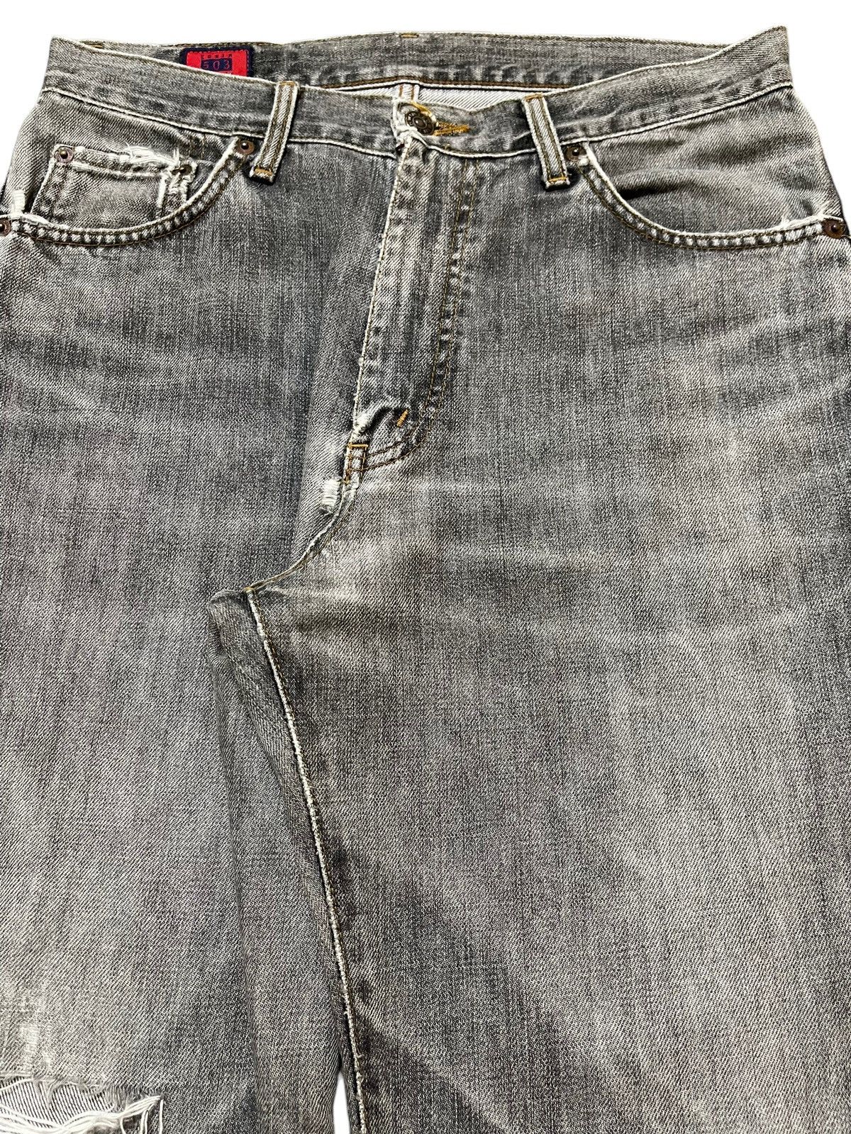 Edwin Vintage Edwin 503 Faded Wash Style Distressed Baggy Jeans Size US 31 - 4 Thumbnail