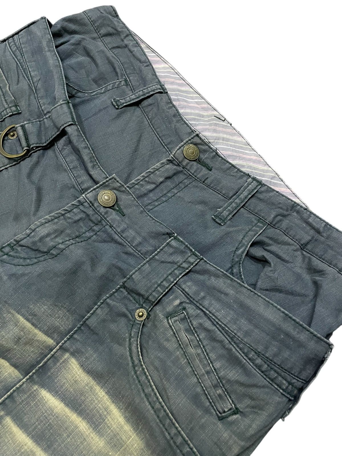 5351 POUR LES HOMMES × PPFM PPFM Japan Layered Double Waist Pocket Punk Wash Pants Size US 34 / EU 50 - 14 Thumbnail