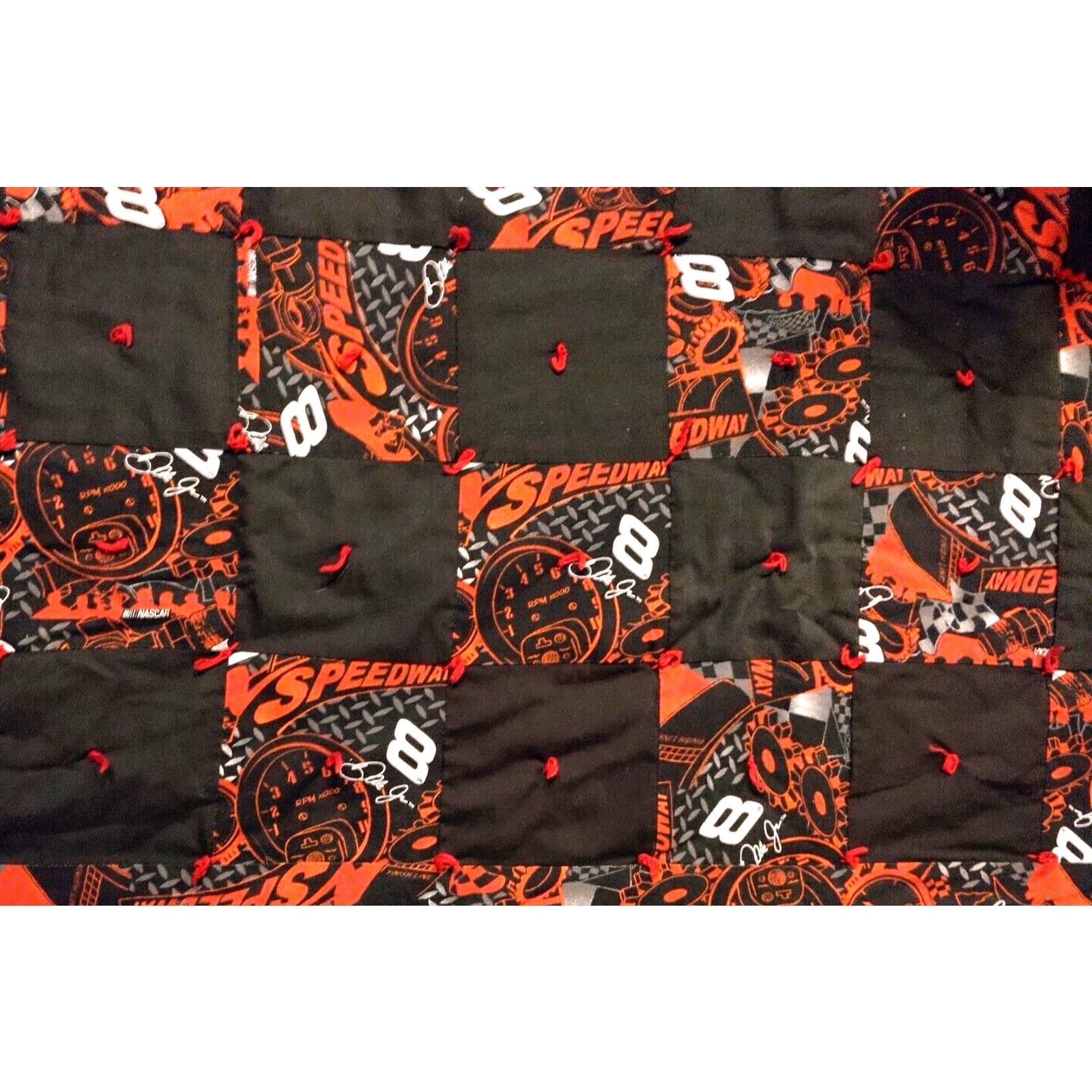 The Unbranded Brand Nascar #8 Speedway Rectangle 38 x50 Child's Blanket Size ONE SIZE - 4 Thumbnail