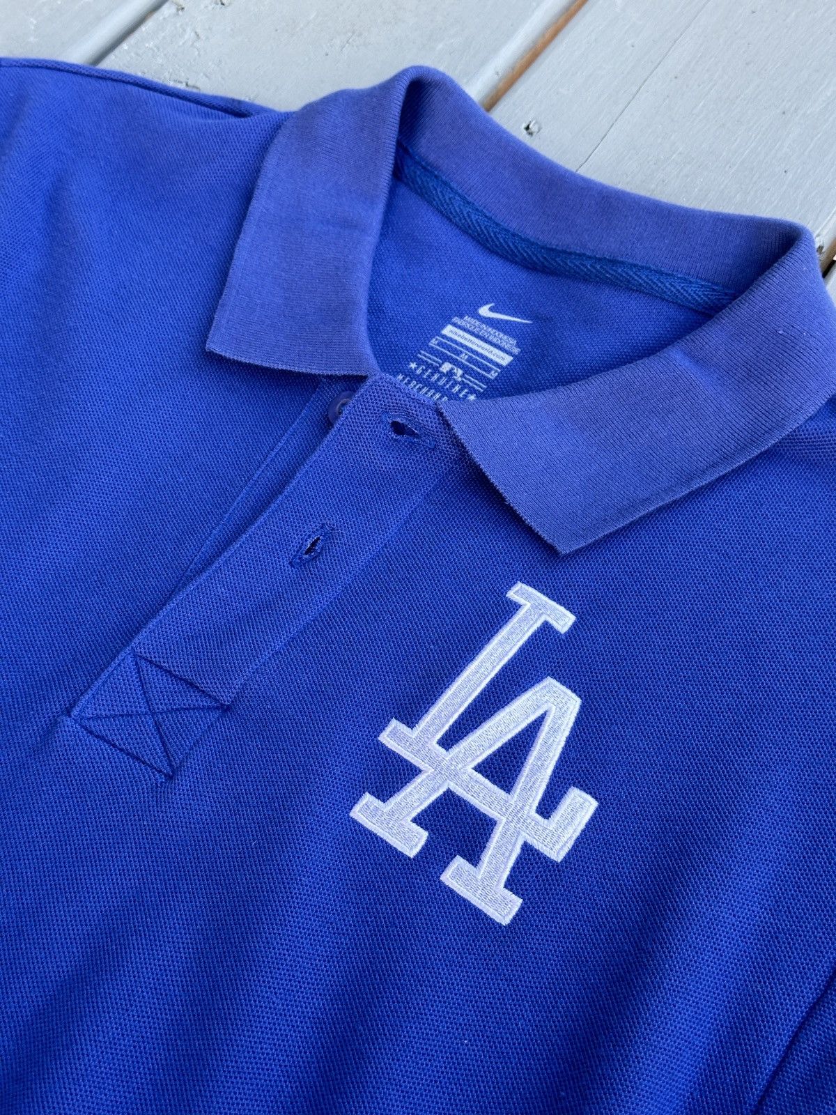 Nike LA Dodgers Nike Polo Size M Official MLB - BRAND NEW Size US M / EU 48-50 / 2 - 2 Thumbnail