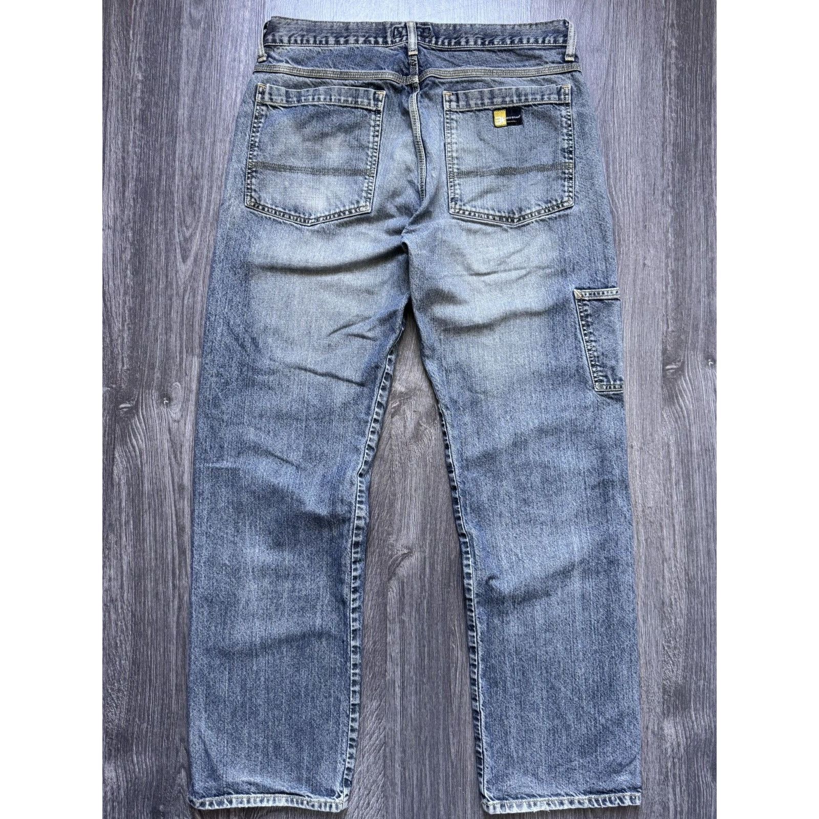 Big Star × Vintage Y2K Vintage Big Star Workwear Denim Rap Pants Size US 34 / EU 50 - 6 Thumbnail
