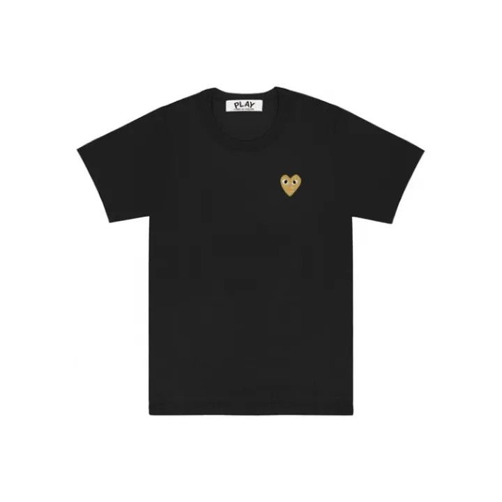 Comme des Garçons PLAY Gold Heart T-Shirt 0079