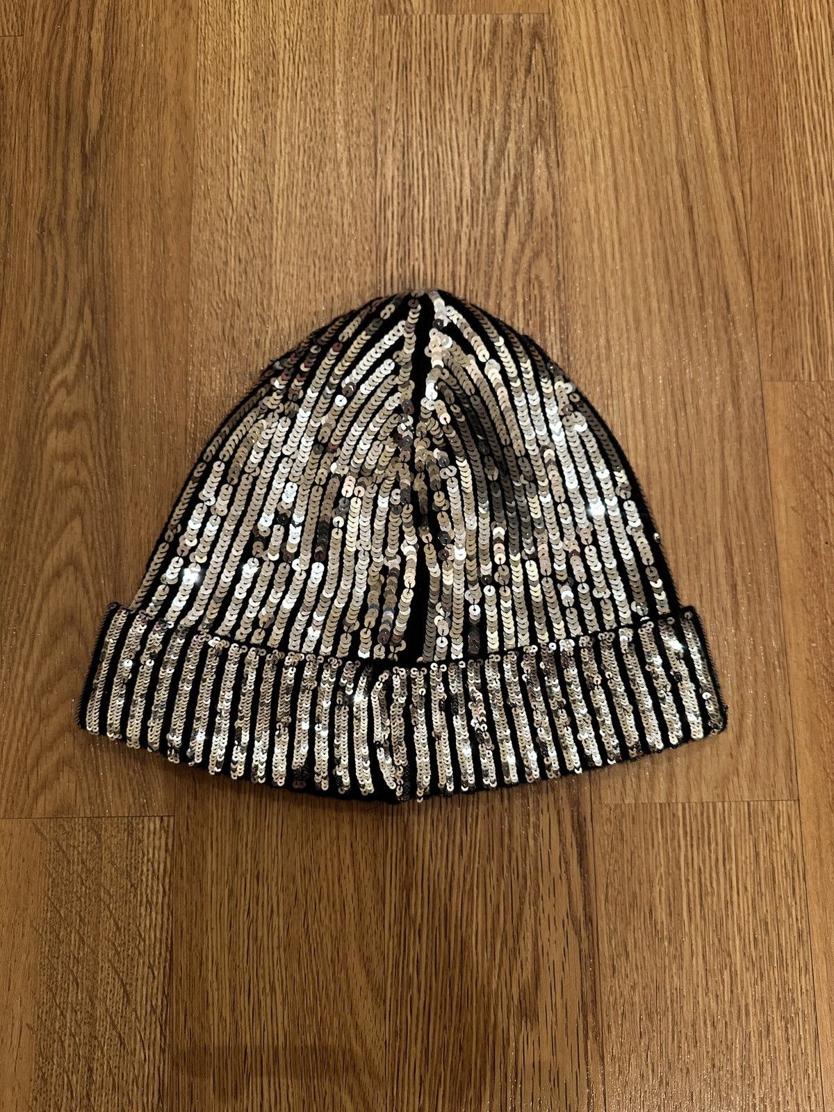 Celine × Hedi Slimane Celine Sequin beanie boy doll Hedi Silmane Size ONE SIZE - 3 Thumbnail