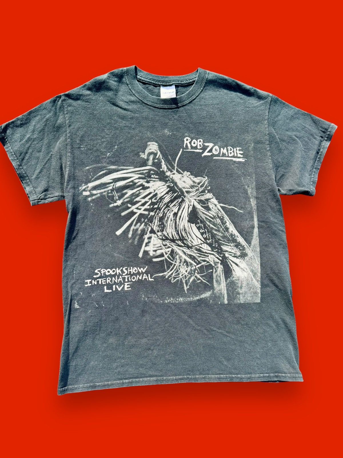 Band Tees × Vintage Vintage 2015 Rob Zombie Goth Horror Rock Band Tour T-Shirt Size US M / EU 48-50 / 2 - 5 Thumbnail