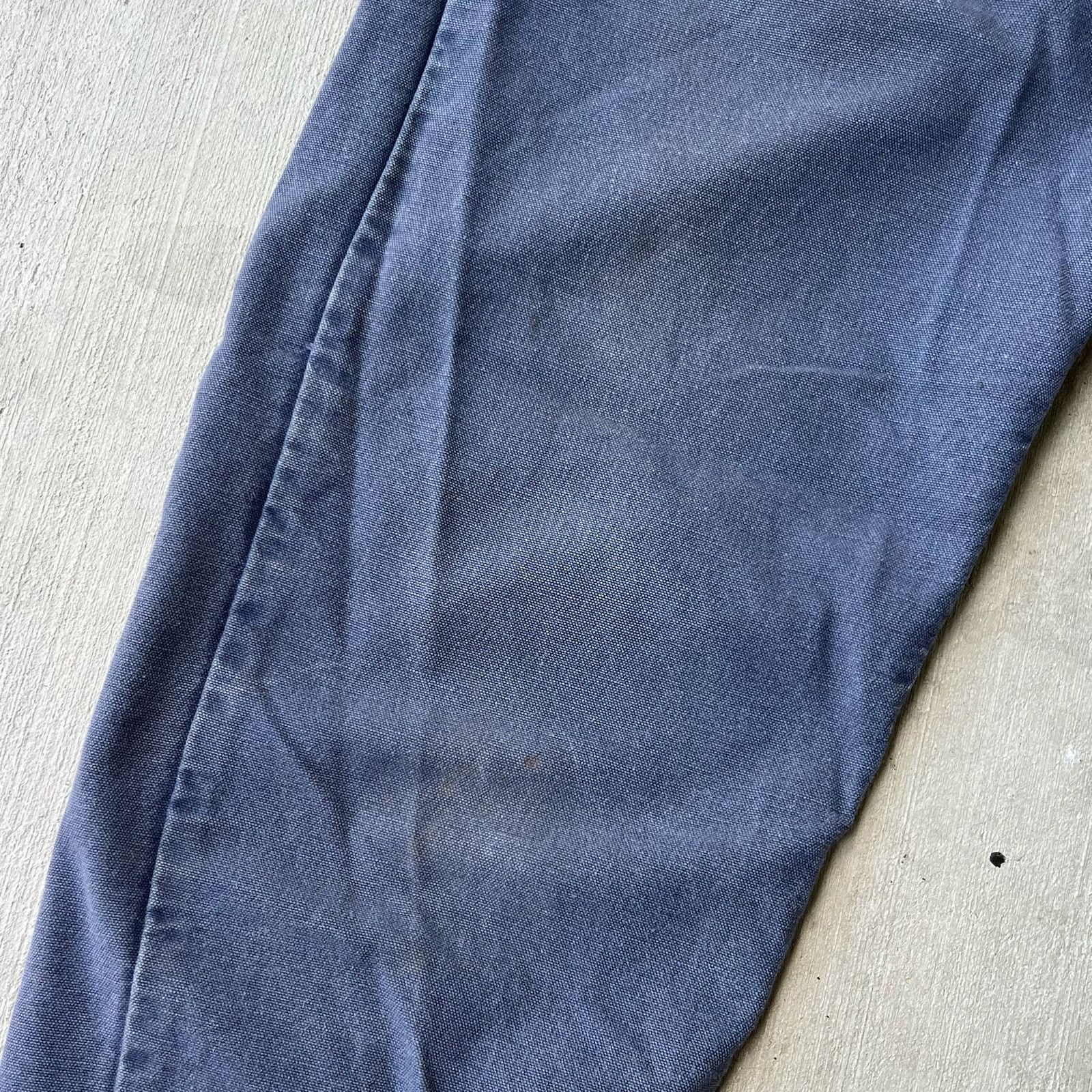 Carhartt × Vintage Carhartt ptb blue work wear carpenter pants Size US 35 - 8 Thumbnail