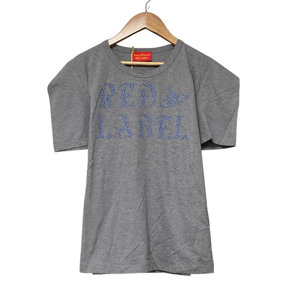 Vivienne Westwood Vivienne Westwood Red Label Logo Print Short Sleeve T-Shirt Textile T-Shirts Duty Free For Usa in Grey, Women's