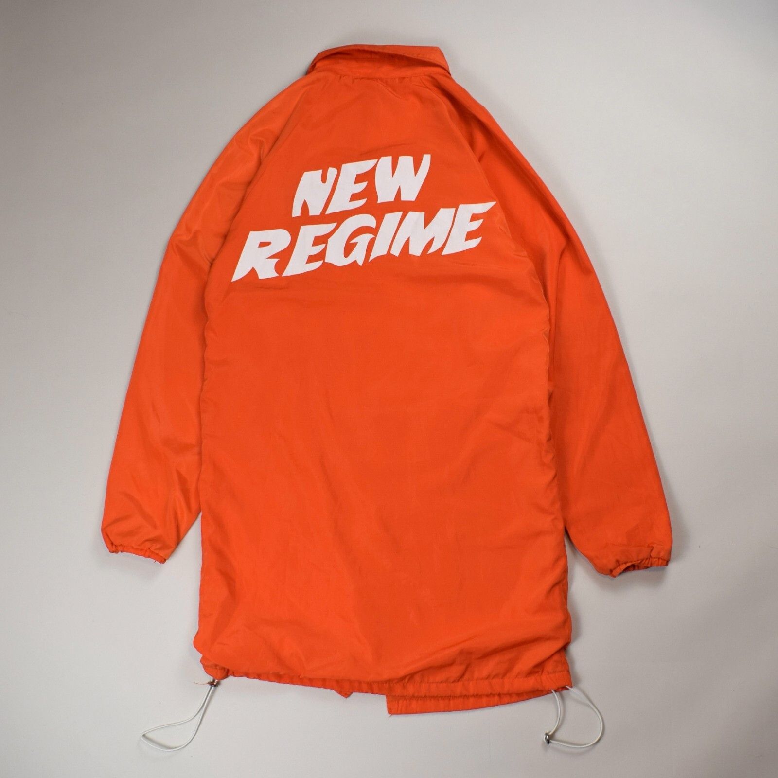 Atelier New Regime Atelier New Regime Orange Long Coach Jacket - Men's Small Size US S / EU 44-46 / 1 - 1 Thumbnail