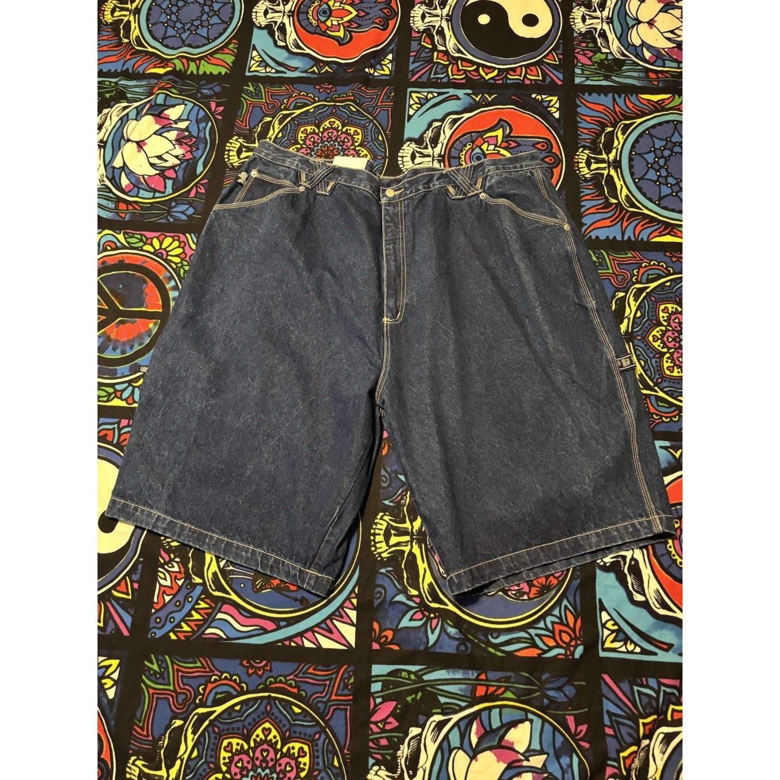Other Vintage y2k southpole denim NWT 50 x 13 jorts shorts Size US 28 / EU 44 - 2 Thumbnail