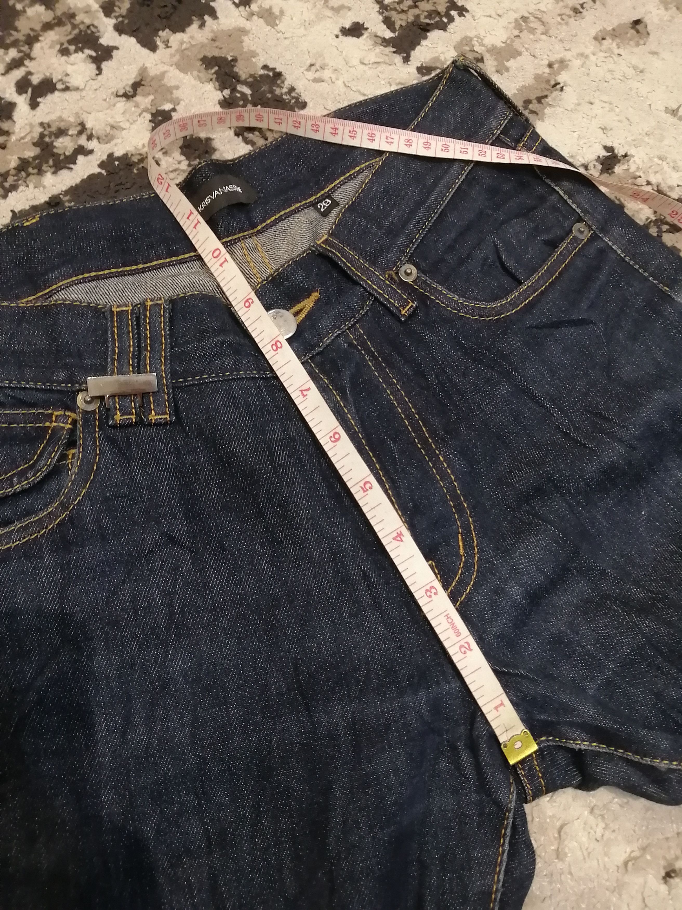 Kris Van Assche Krisvanassche Blue Denim Jeans Size US 29 - 17 Thumbnail