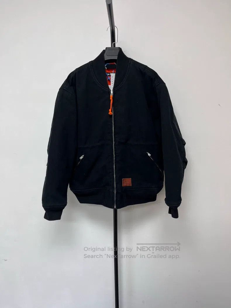 Acne Studios Acne Studios Solid logo patch zippered pilot long-sleeve j Size US XS / EU 42 / 0 - 1 Thumbnail