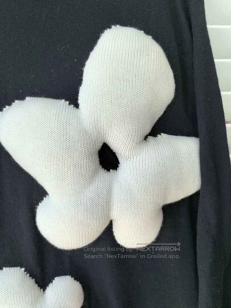 Comme des Garcons Comme Des Garcons Flower Puff Sweater Size S / US 4 / IT 40 - 3 Thumbnail