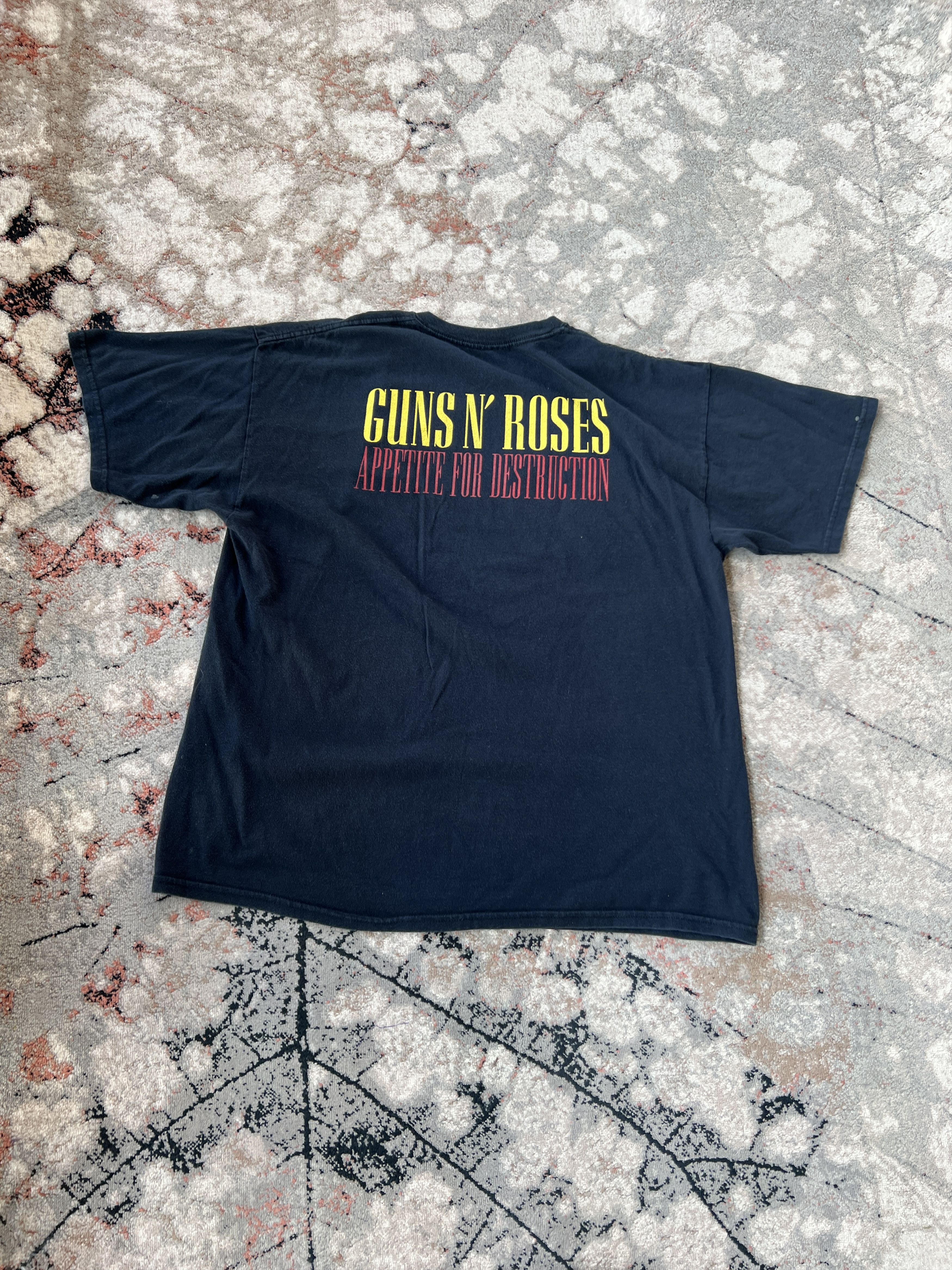 Guns N' Roses Guns N Roses Appetite For Destruction Vintage Tee Size US XL / EU 56 / 4 - 8 Thumbnail