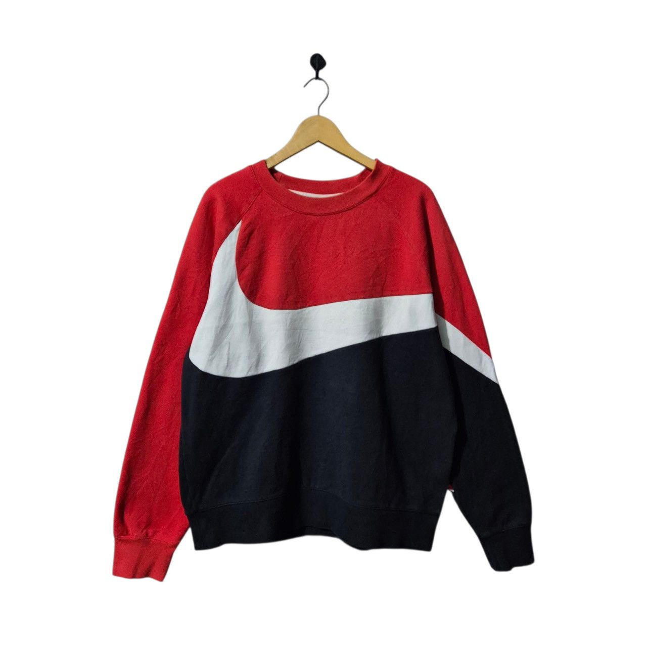 Nike Vintage nike big logo sweatshirts Size US L / EU 52-54 / 3 - 1 Thumbnail