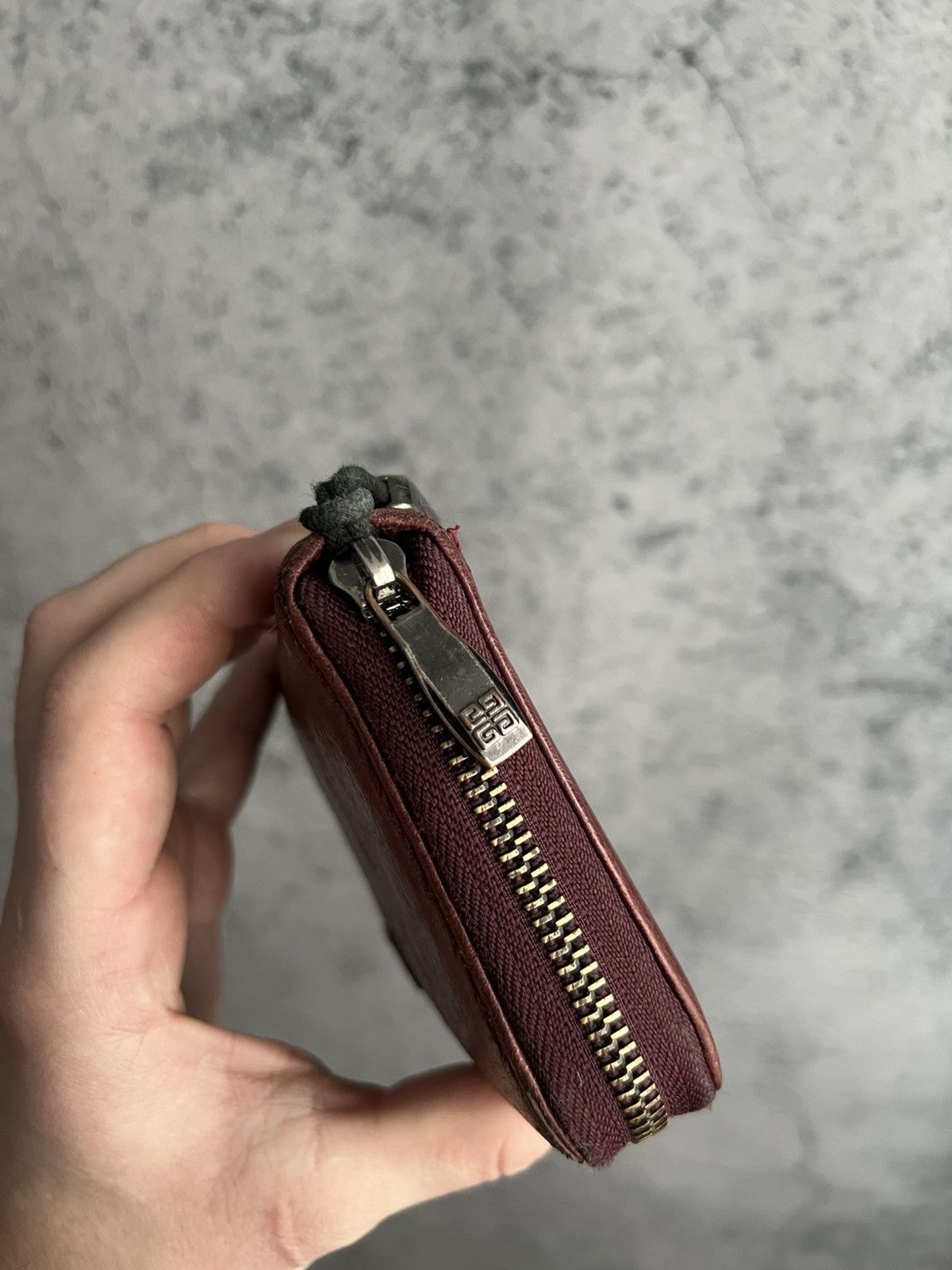 Givenchy Givenchy Leather Wallet Purse Red Luxury Size ONE SIZE - 8 Thumbnail