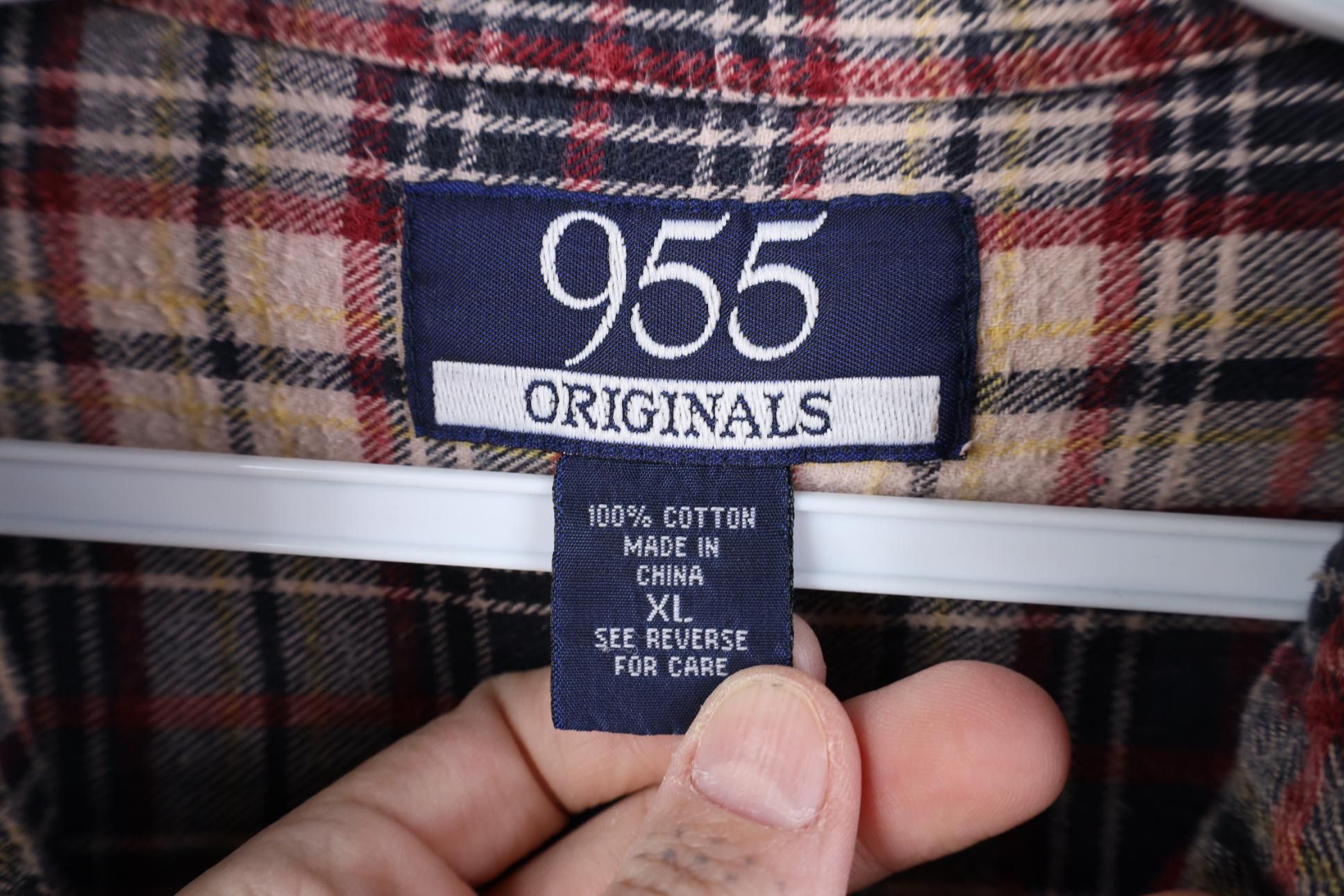 Vintage Vintage 90s Streetwear Fit Flannel Button Down Shirt Plaid Size US XL / EU 56 / 4 - 7 Thumbnail
