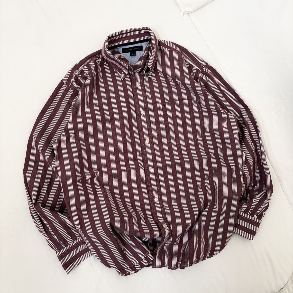 Tommy Hilfiger Tommy Hilfiger Oxford Stripes Size US M / EU 48-50 / 2 - 1 Thumbnail