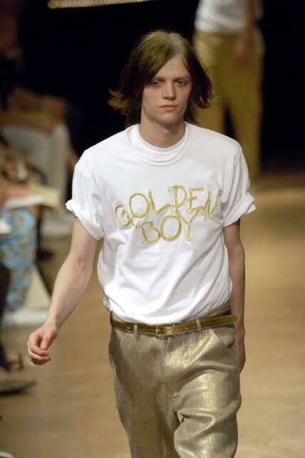 Comme des Garcons × Comme des Garcons Homme Plus 2007 Comme Des Garcons "Golden Boy" Tee Size US L / EU 52-54 / 3 - 2 Thumbnail