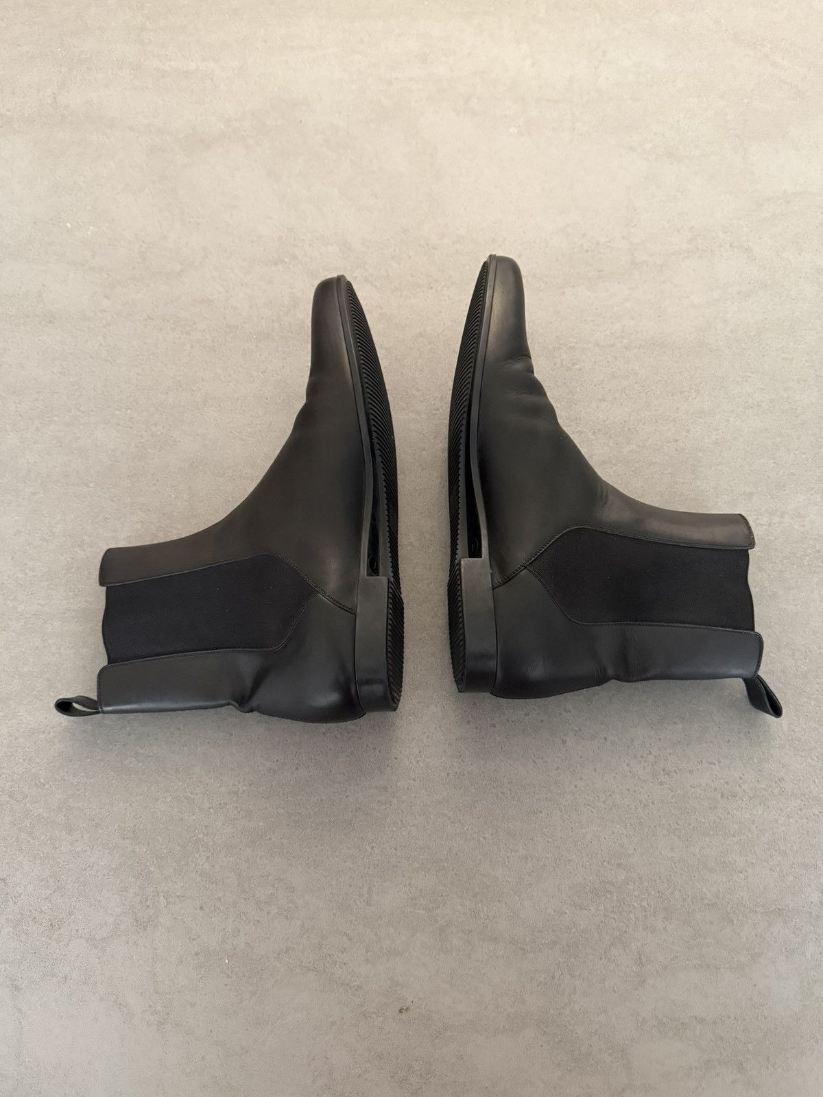 Gucci Gucci Leather Chelsea Boots Black Web Stripe –Size 41 (US 8) Size US 9 / EU 42 - 2 Thumbnail