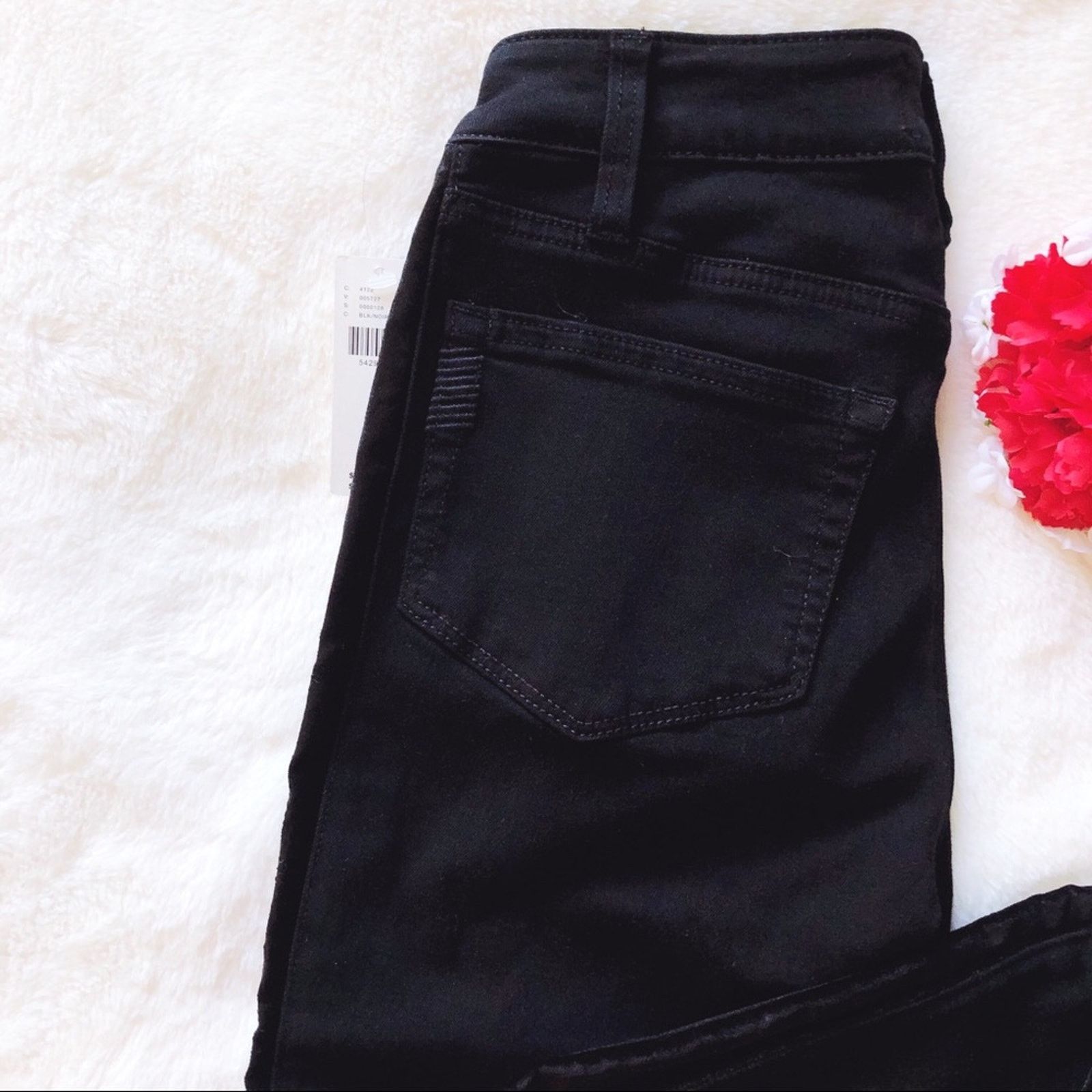 Anthropologie Anthropologie PAIGE Black Hexton High Jacket Size 25" / US 0 / IT 36 - 10 Thumbnail