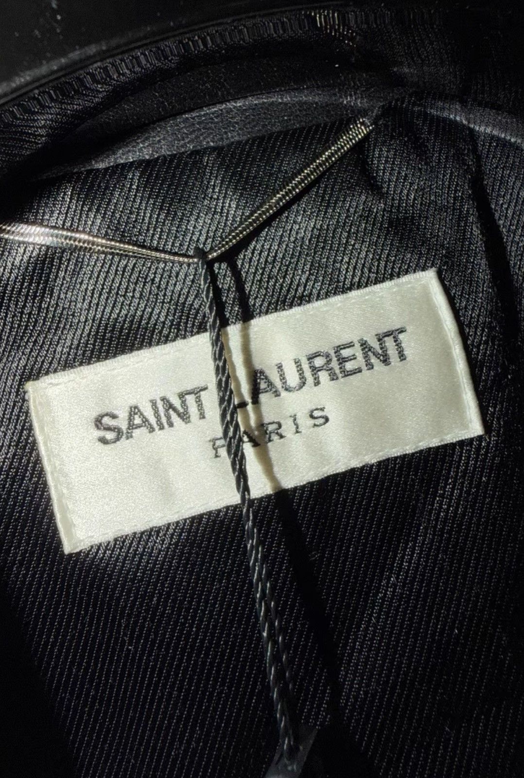 Saint Laurent Paris Saint Laurent SLP Authentic 2014FW L01 Leather Jacket Hedi Size US M / EU 48-50 / 2 - 3 Thumbnail