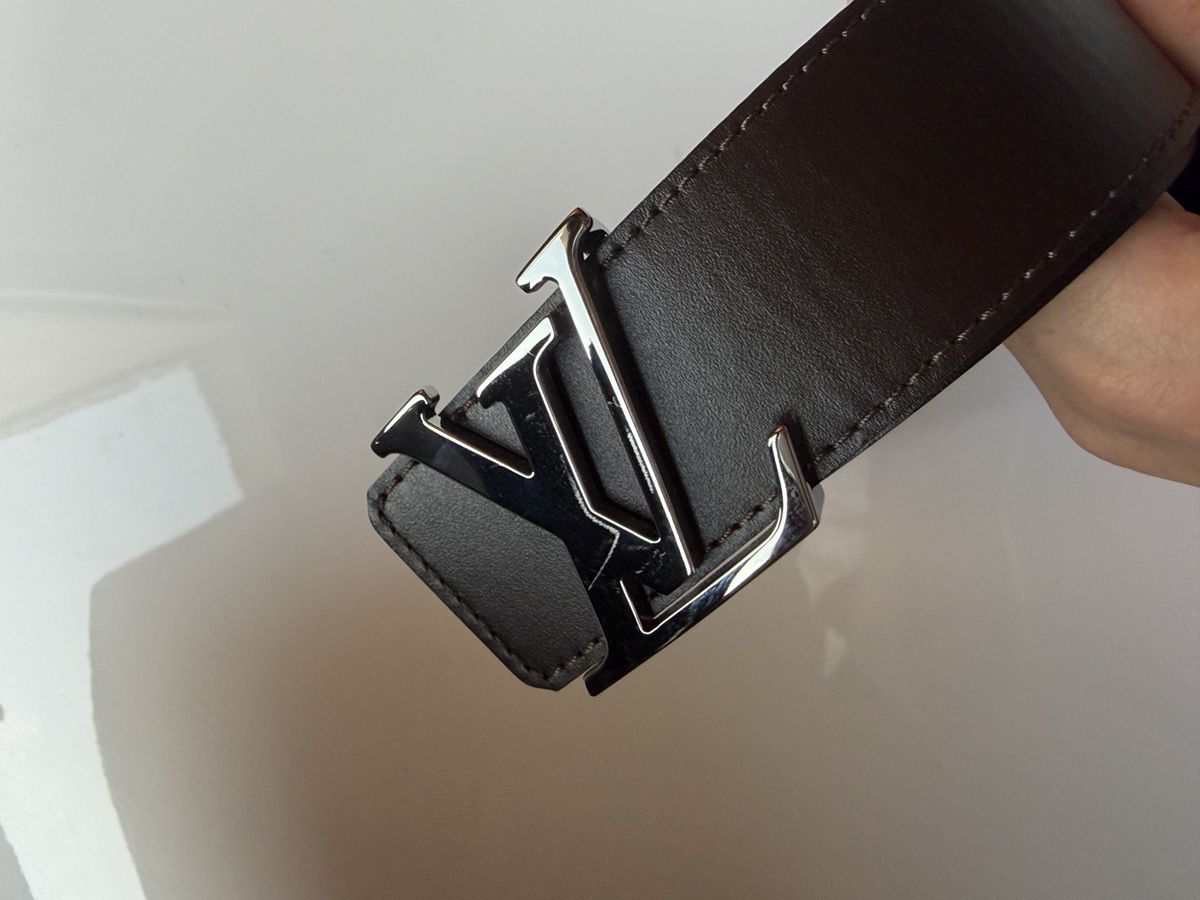 Louis Vuitton Louis Vuitton Initiales Reversible Leather Belt 85cm Size ONE SIZE - 7 Thumbnail