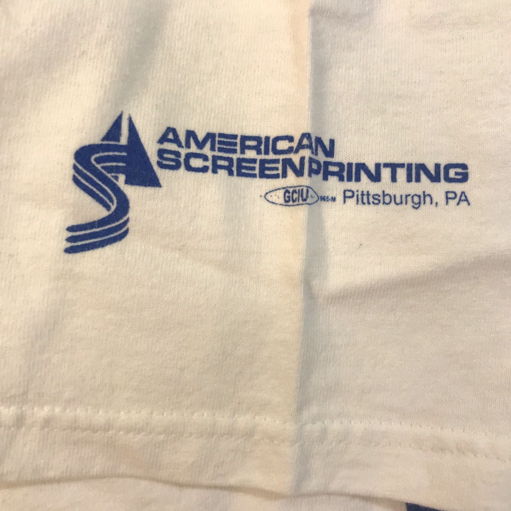 Vintage VINTAGE Lifewear USA CWA Communication Workers Of America Shirt Unisex Adult M Short Sleeve White 1990s Graphic Tee Mens Womens Size US M / EU 48-50 / 2 - 6 Thumbnail