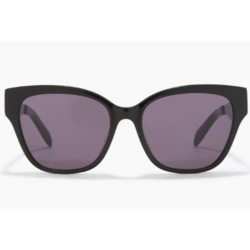 Alexander McQueen Alexander McQueen 56mm Cat Eye Sunglasses Black Grey Size ONE SIZE - 1 Thumbnail