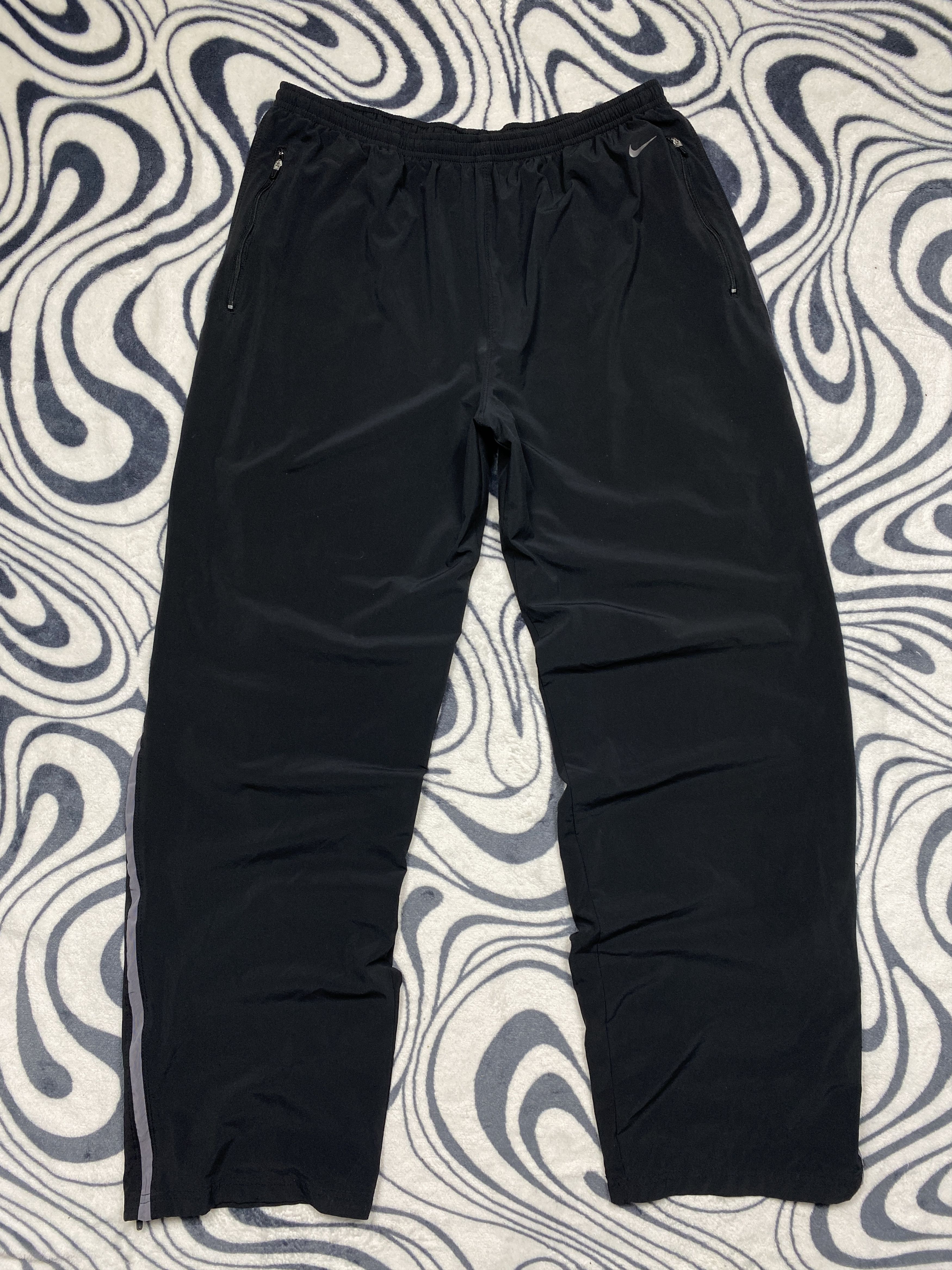 Nike Nike Vintage Mens Nylon Baggy Track Pants Y2K Size US 38 / EU 54 - 1 Thumbnail