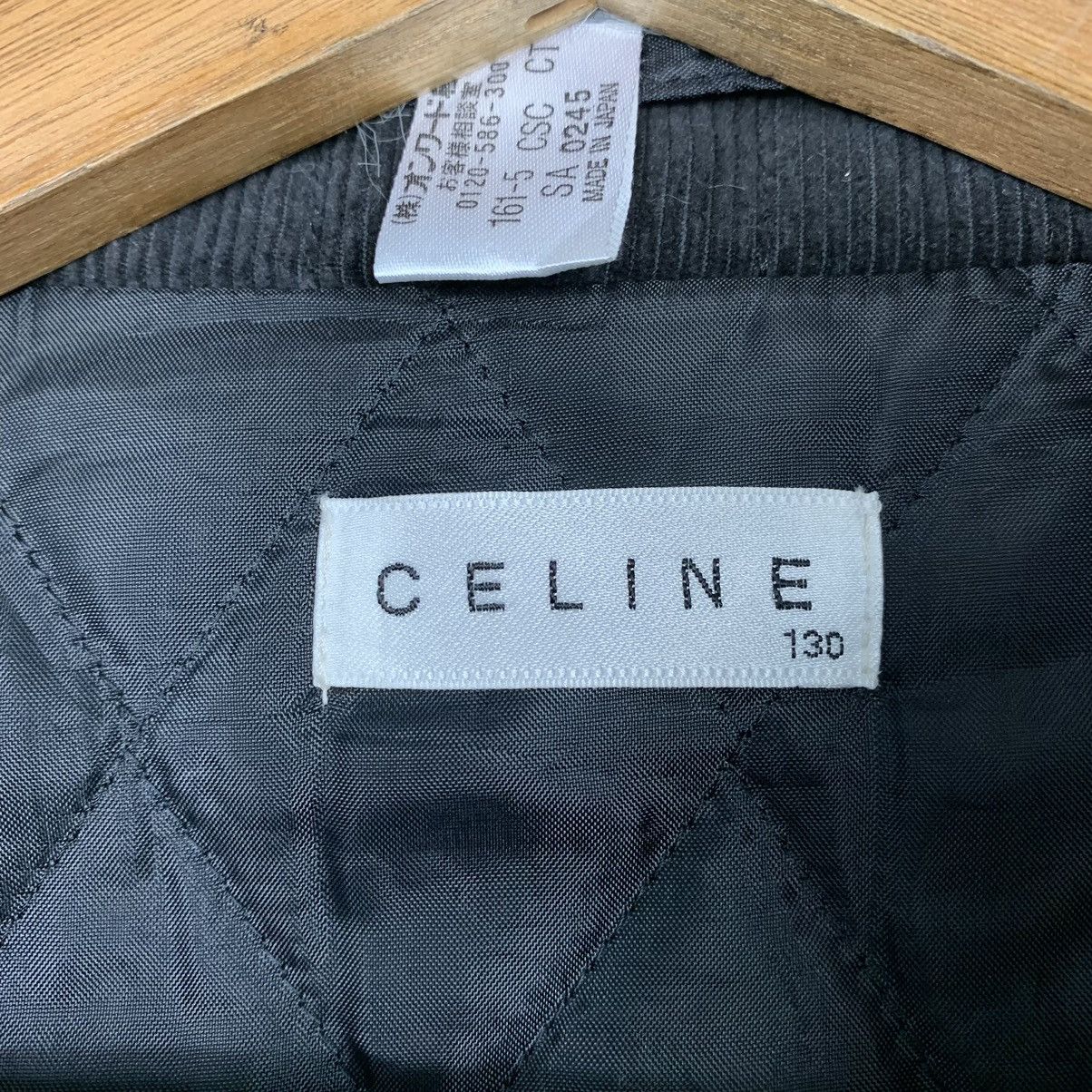 Celine Celine Double Breasted Coat Size XXS / US 00 / IT 34 - 15 Thumbnail