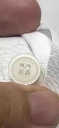 Givenchy Givenchy size 41 White Star Hidden Front Placket Long Slee Size US M / EU 48-50 / 2 - 9 Thumbnail