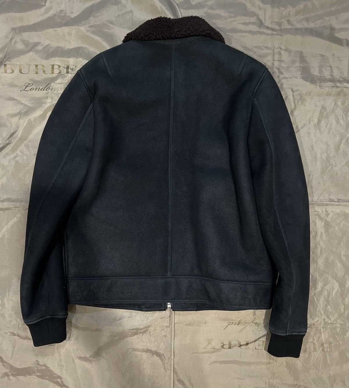 Reiss Reiss Shearling Bomber Jacket size L Size US L / EU 52-54 / 3 - 10 Thumbnail