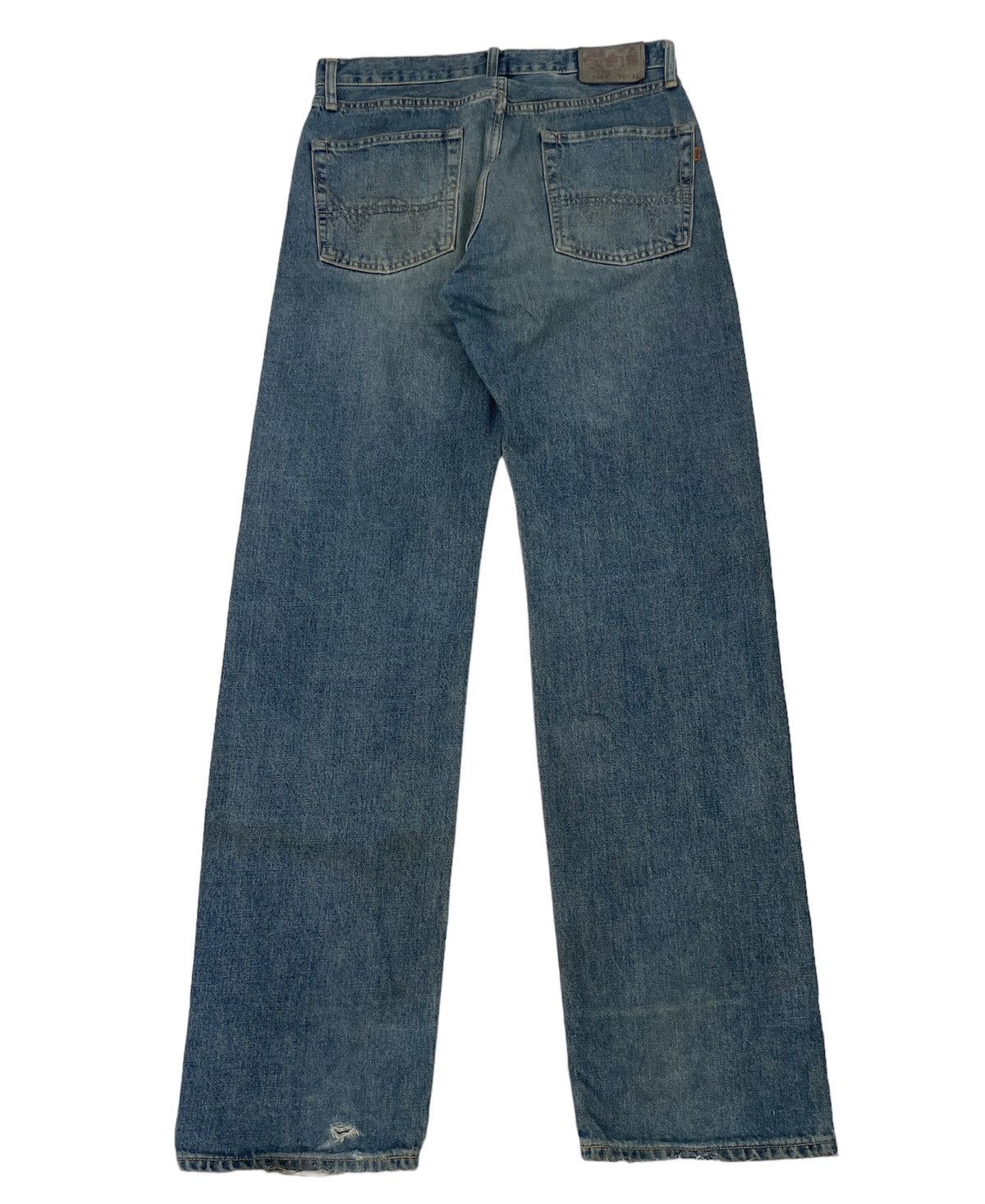 Edwin × Japanese Brand × Jean Vintage Japanese Brand Redline Selvedge Jeans Size US 31 - 3 Thumbnail