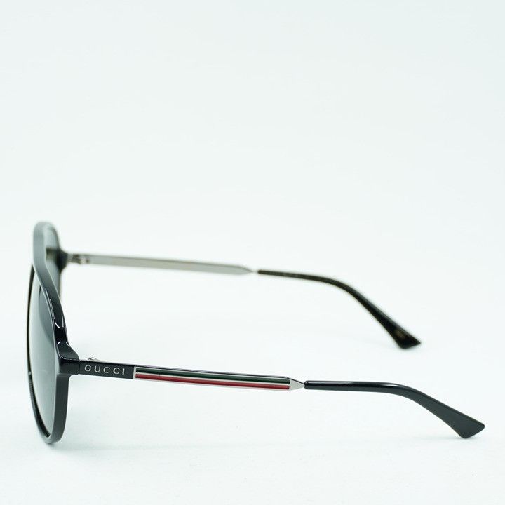 Gucci Gucci GG0829SA 001 Men Sunglasses Black Aviator Frame Size ONE SIZE - 10 Thumbnail