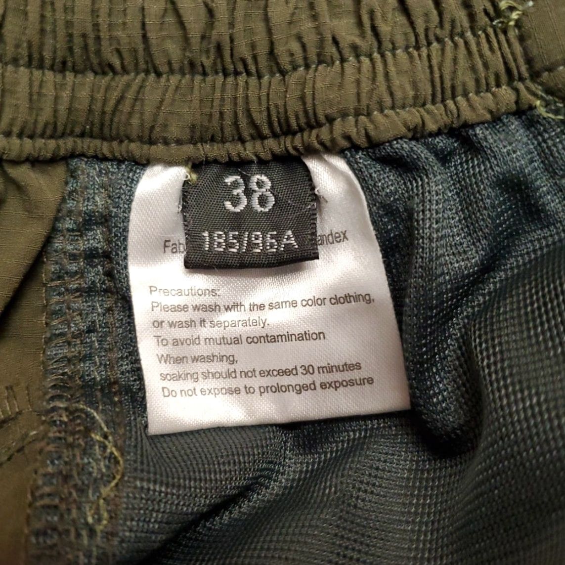 Vintage VINTAGE Mens Hiking Cargo Shorts 38 Stretch Nylon Outdoor Utility Zip Pocket Lightweight Size US 38 / EU 54 - 3 Thumbnail