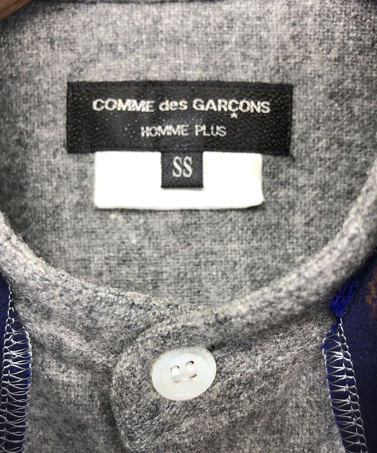 Comme des Garcons Homme Band Collar Shirt Size US S / EU 44-46 / 1 - 5 Thumbnail