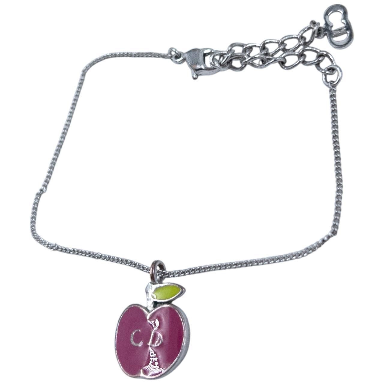 Dior Vintage Dior Apple Charm Bracelet Size ONE SIZE - 4 Thumbnail