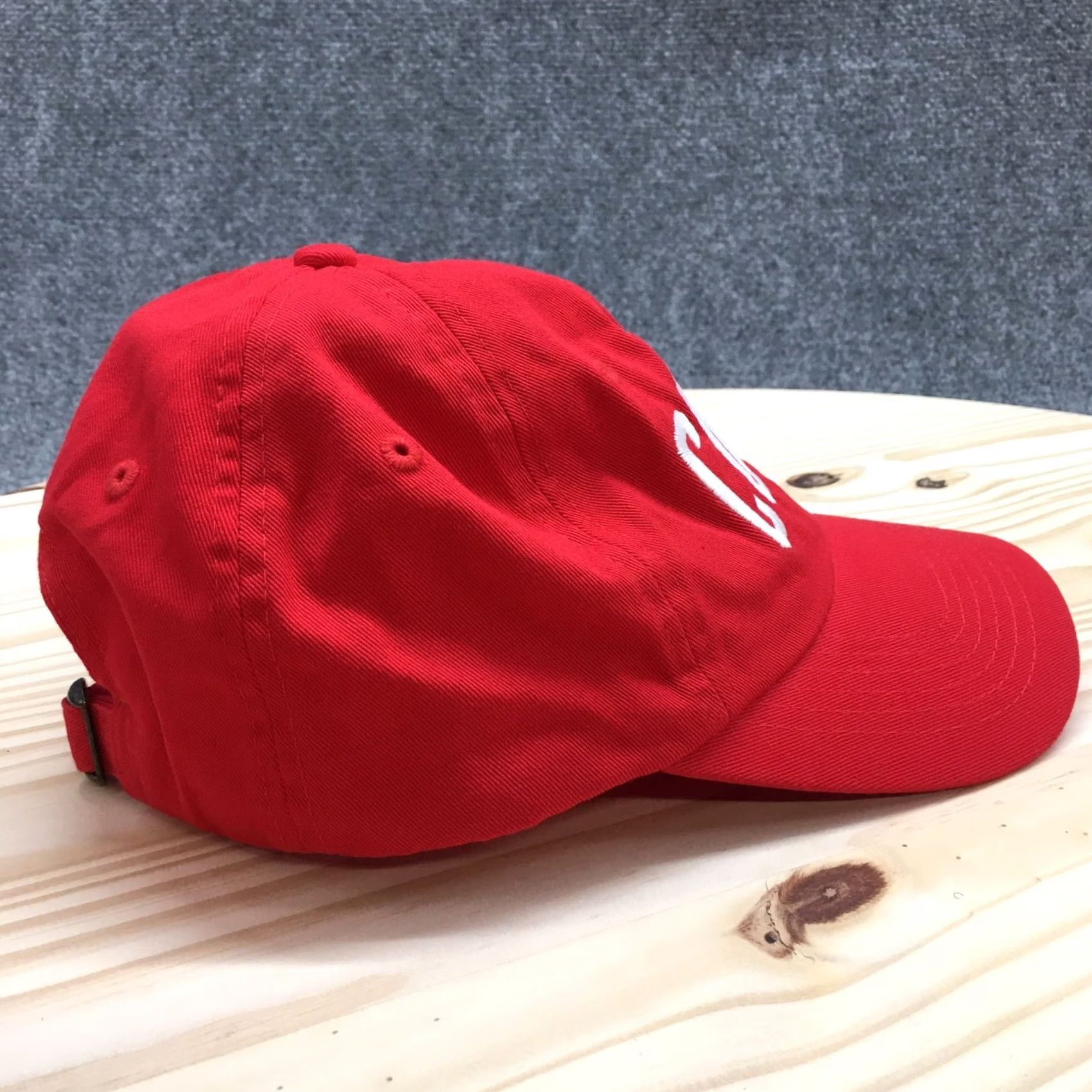 Vintage Coop 1972 Baseball Cap Red Camo OSFA Curved Brim Adjustable Embroidered Unisex Men Size ONE SIZE - 6 Thumbnail
