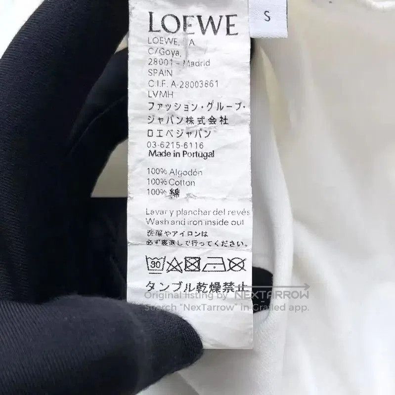Other Loewe White Floral Logo T-Shirt . Size S / US 4 / IT 40 - 5 Thumbnail