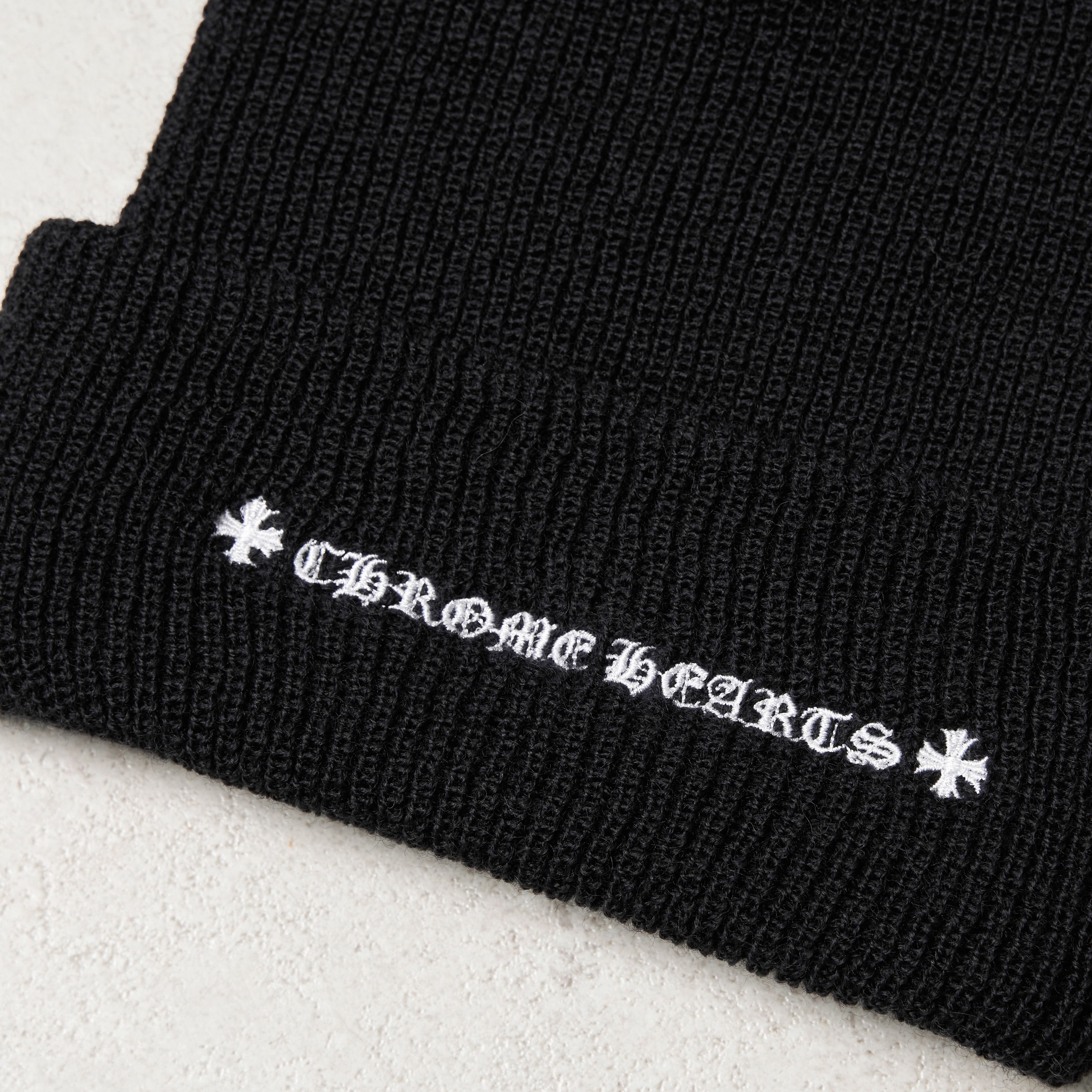 Chrome Hearts CHROME HEARTS Plus Cross Beanie BLACK Size ONE SIZE - 3 Thumbnail
