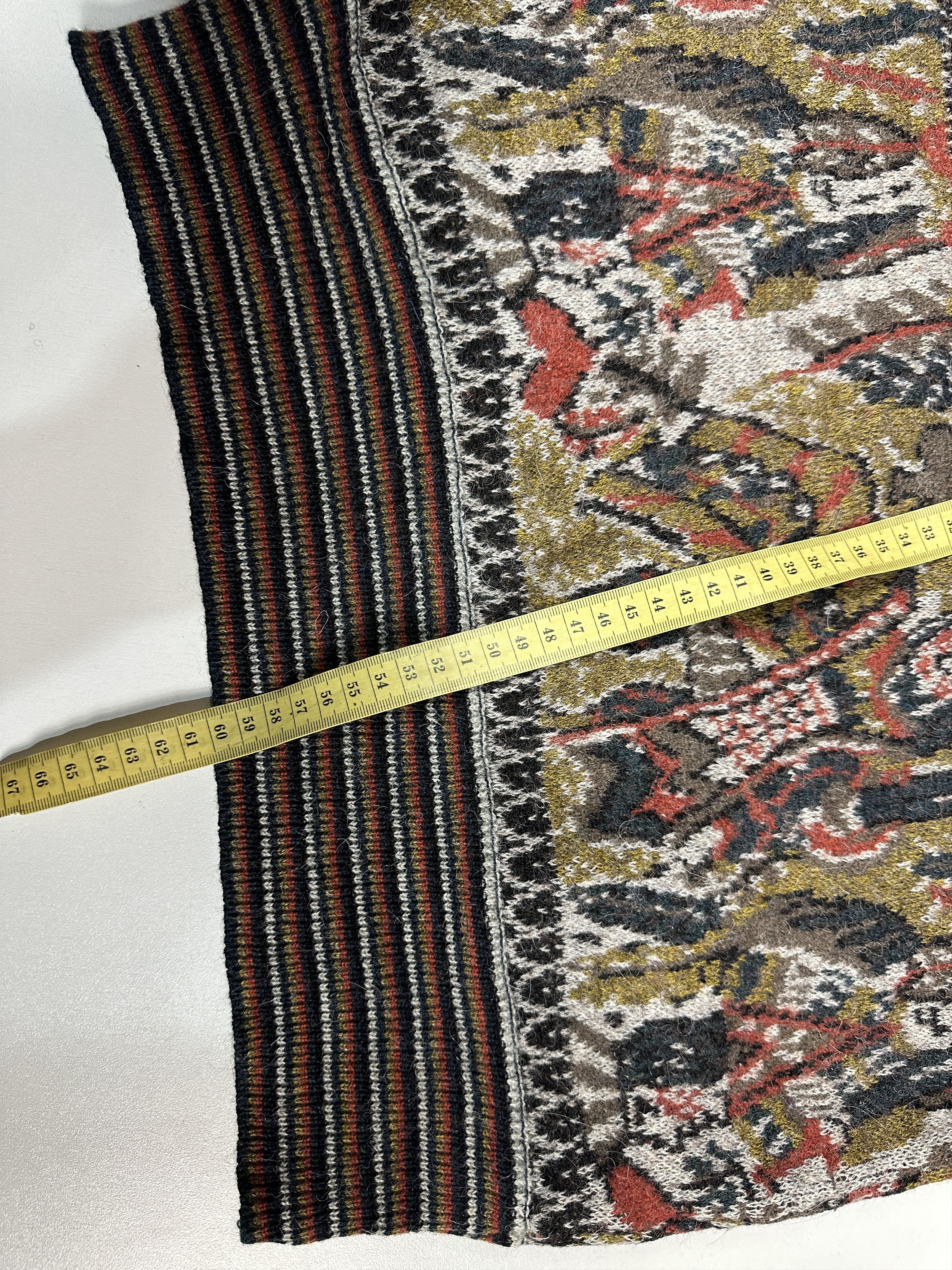 Missoni Vintage Missoni Uomo women’s wool sweater oversized M-L. Size M / US 6-8 / IT 42-44 - 4 Thumbnail