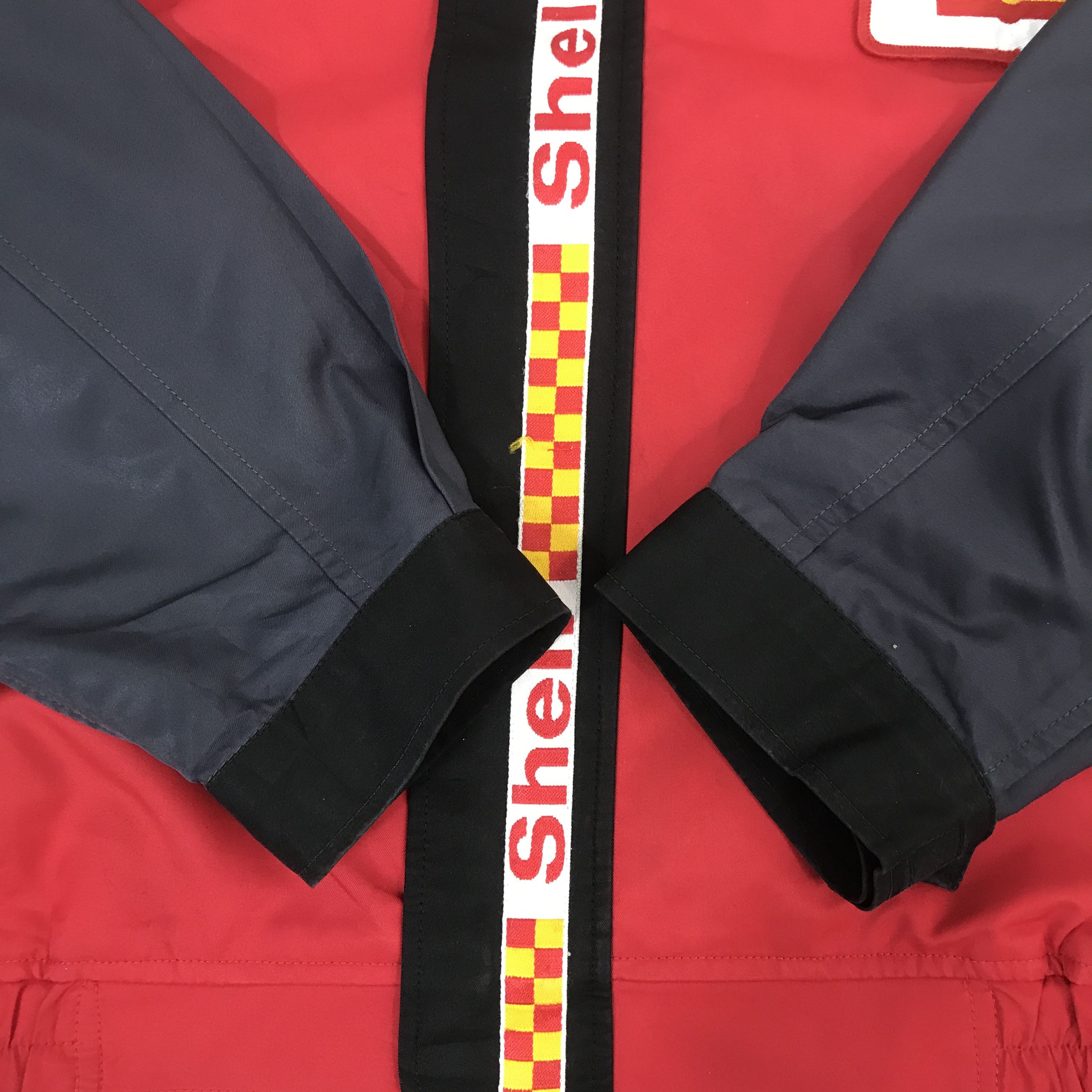 Japanese Brand Vintage Shell Helix Oil Brand Japan Racing Jacket Size US L / EU 52-54 / 3 - 8 Thumbnail
