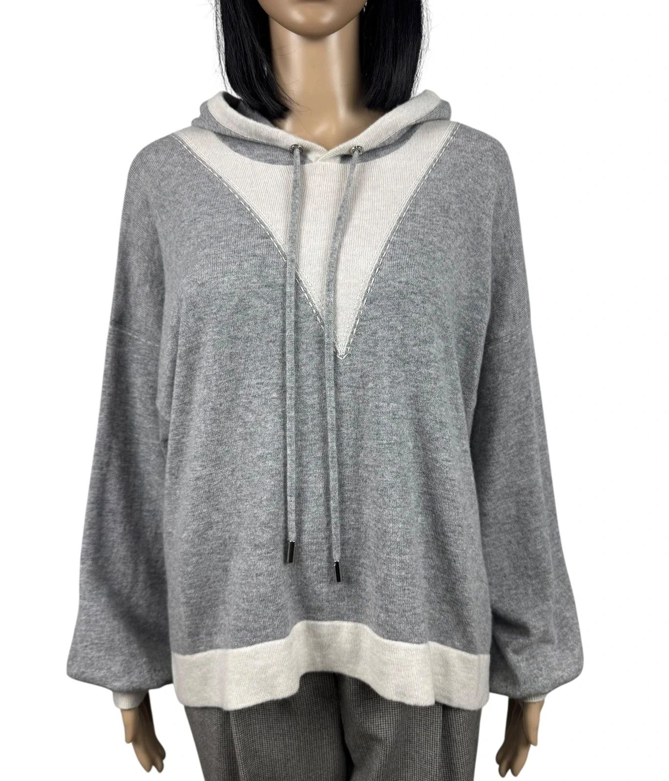Other Max & Moi Baggy Wool Cashmere Knit Hoodie size S Size S / US 4 / IT 40 - 2 Thumbnail
