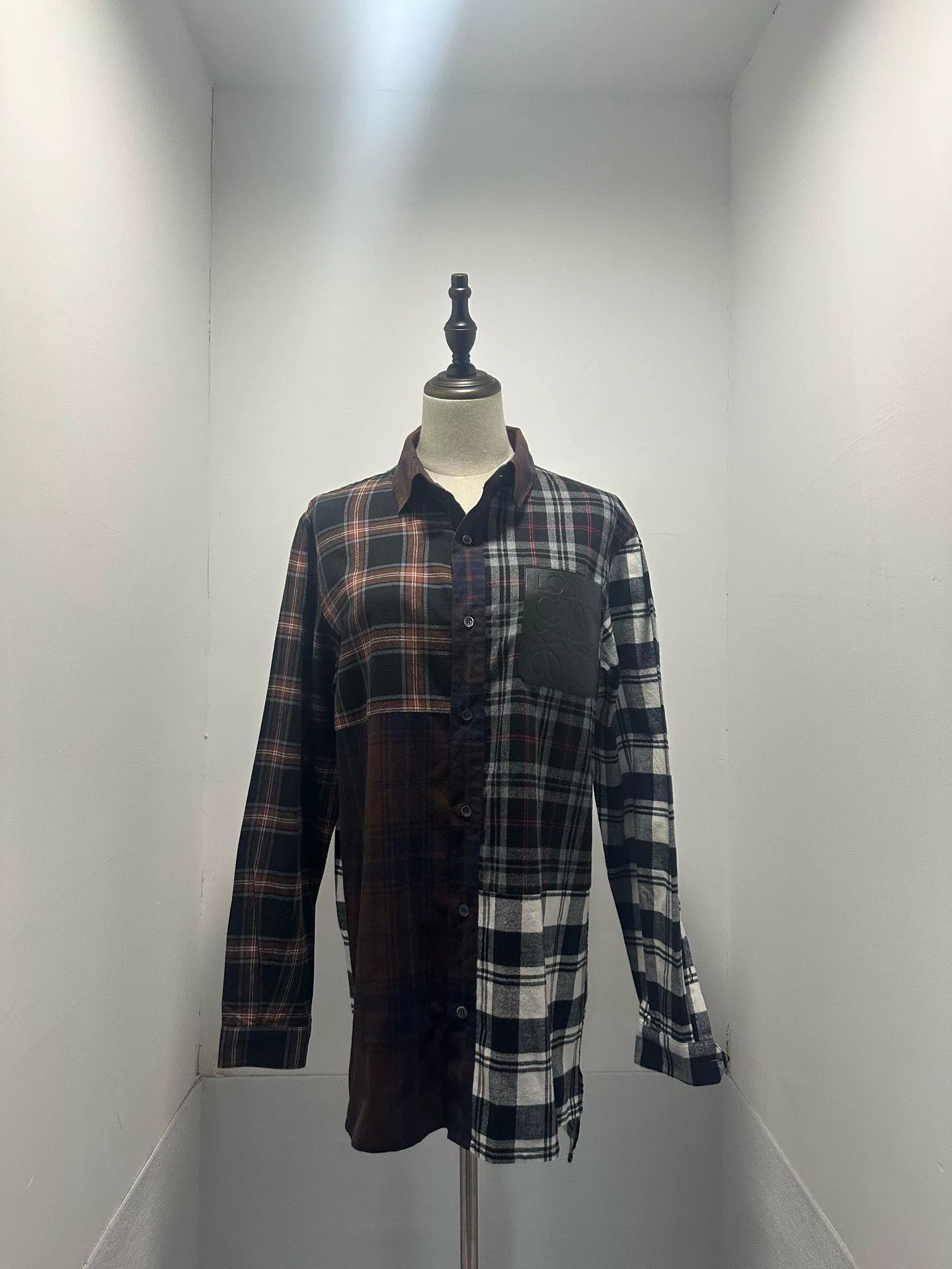 Loewe Logo Patchwork Shirt