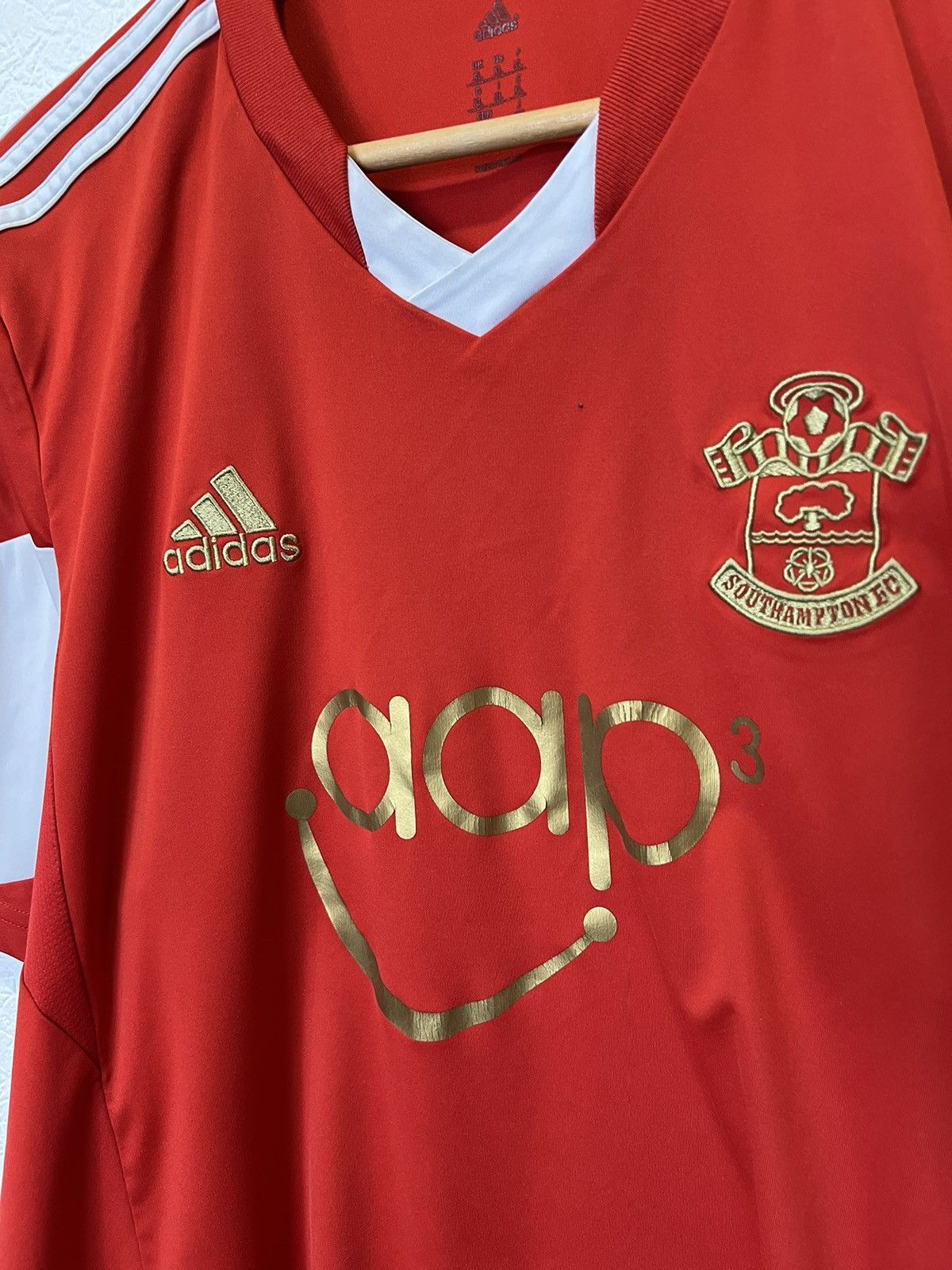 Adidas Southampton Adidas 2013/2014 Home Kit Soccer Jersey Size US XL / EU 56 / 4 - 2 Thumbnail