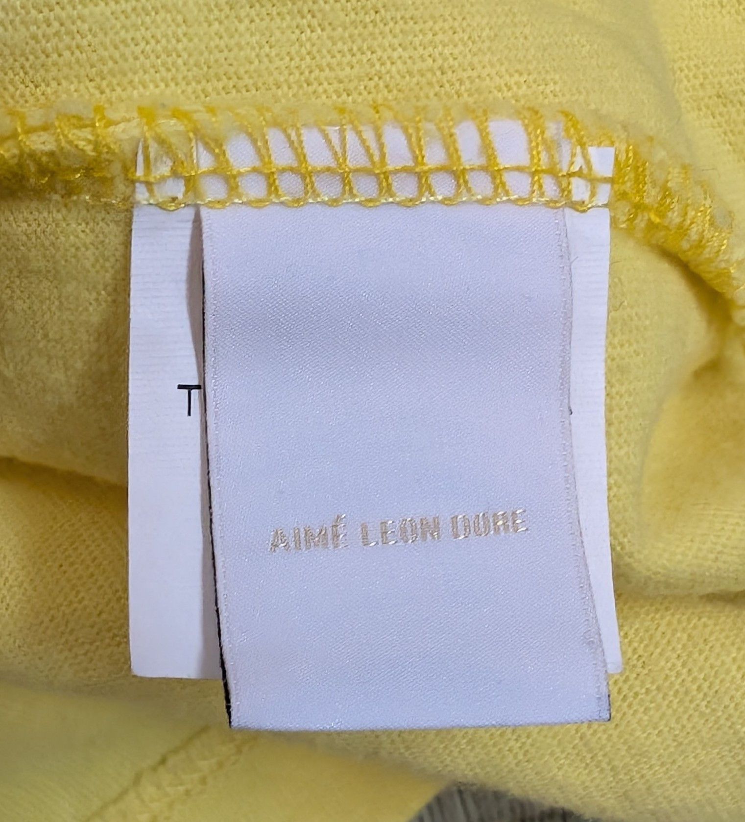 Aime Leon Dore Aime Leon Dore T-Shirt Yellow Made in Canada Size US XL / EU 56 / 4 - 5 Thumbnail