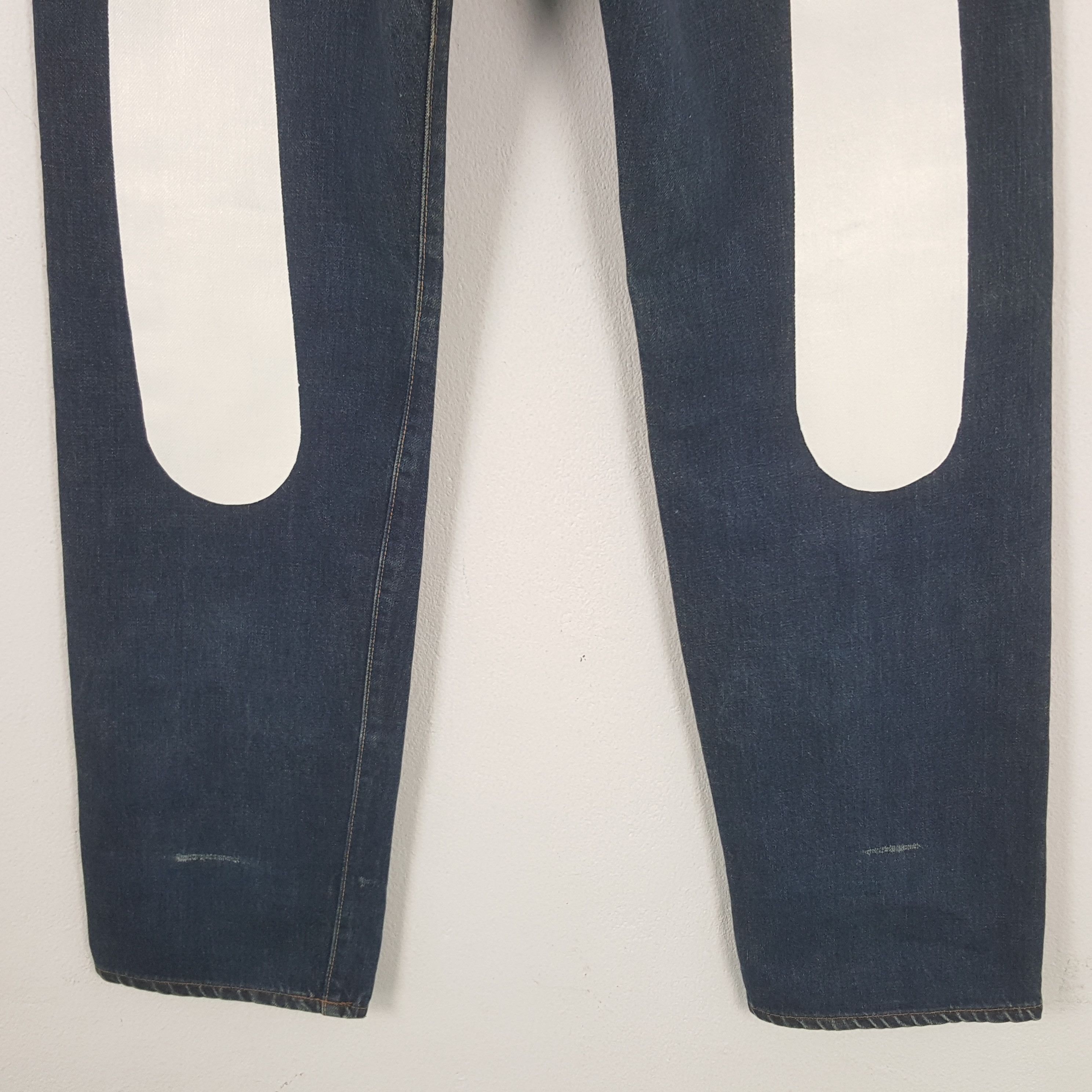 Japanese Brand Vintage Evis Japanese Daicock Custom Art Denim Jeans C280N32 Size US 28 / EU 44 - 3 Thumbnail